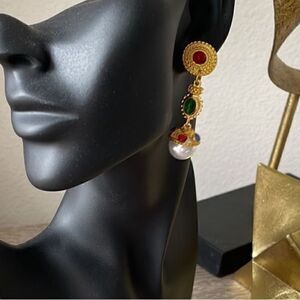 Vintage style earrings M243